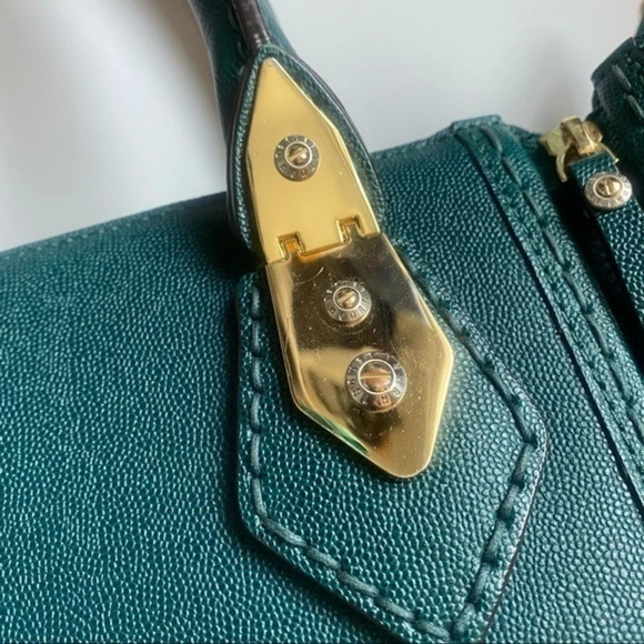 Henri Bendel • Rare Limited Edition Pebble Green A List Satchel - Picture 2 of 15